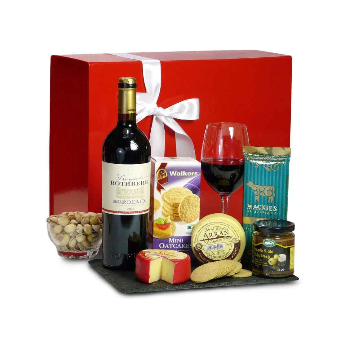 Cheese and Wine Hampers