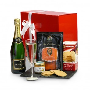 The Smoked Salmon and Champagne Gift Box