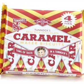 Tunnock's Caramel Wafers (4 pack)