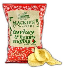 Mackies Turkey & Stuffing Scottish Crisps 150g